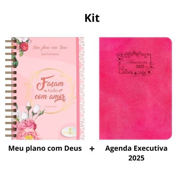 Kit - Meu plano com Deus + Agenda Executiva - Image 1