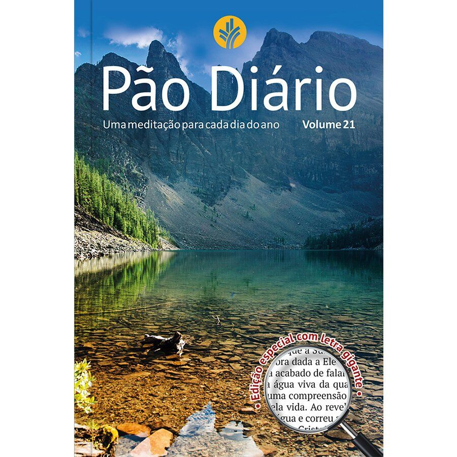 5424691195_t5814-1.jpg Pão Diário, volume 21 (Capa Paisagem / letra gigante) - Image 1