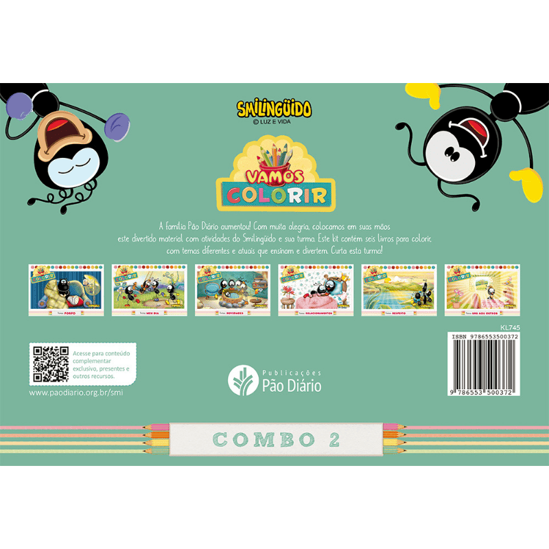Kit de Livros para Colorir Smilinguido (Combo 2) - Image 1