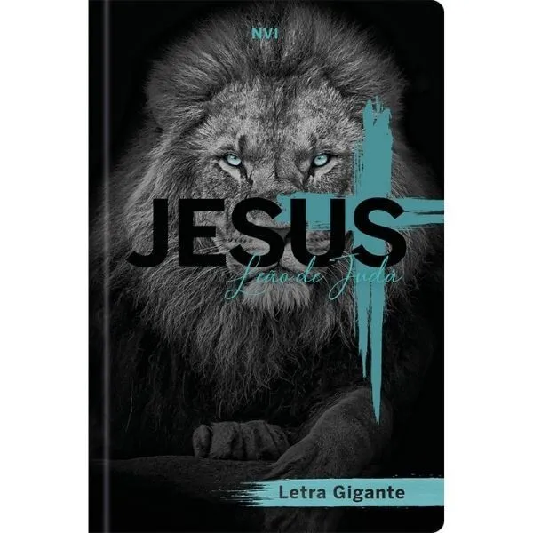 15123578026_15121161539_9786553501461.jpg Bíblia Sagrada Leão de Judá - Letra Gigante - NVI - Image 1