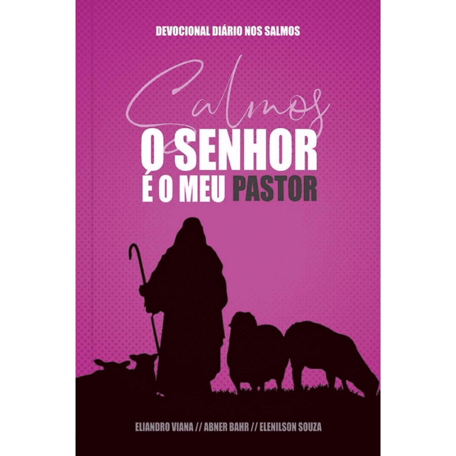 Devocional Salmos O Senhor é o Meu Pastor - Capa Rosa - Image 1