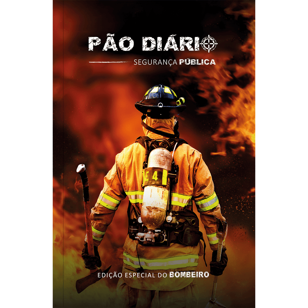 Kit com 50un - Pão Diário Edição Especial Segurança Pública 2024  Capa - Bombeiros - Image 1