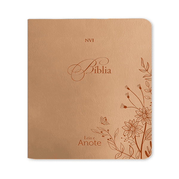 Bíblia NVI – Leia e Anote - Luxo Rosa - Image 1