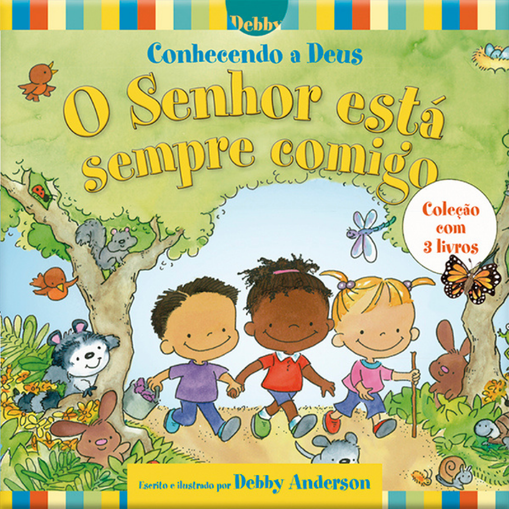 Box - conhecendo a deus o senhor está sempre comigo - 3 livros - Image 1