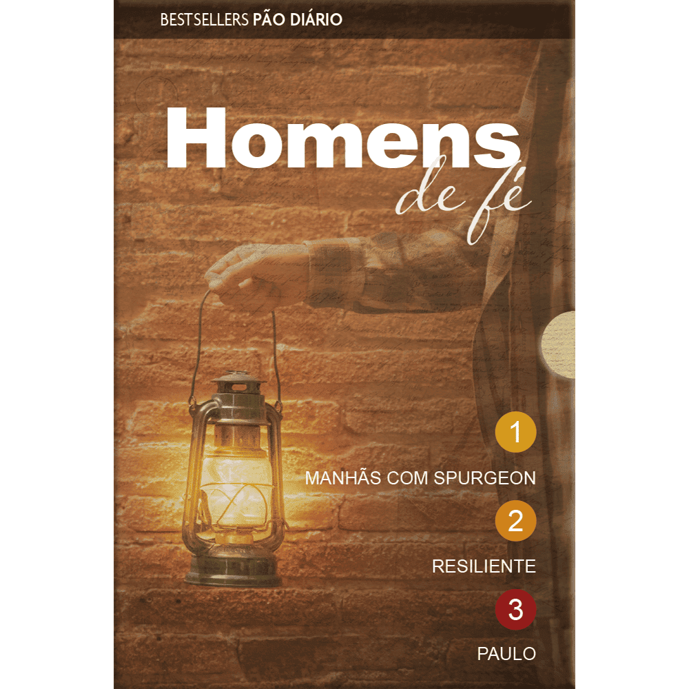 Box - homens de fé - 3 livros - Image 1