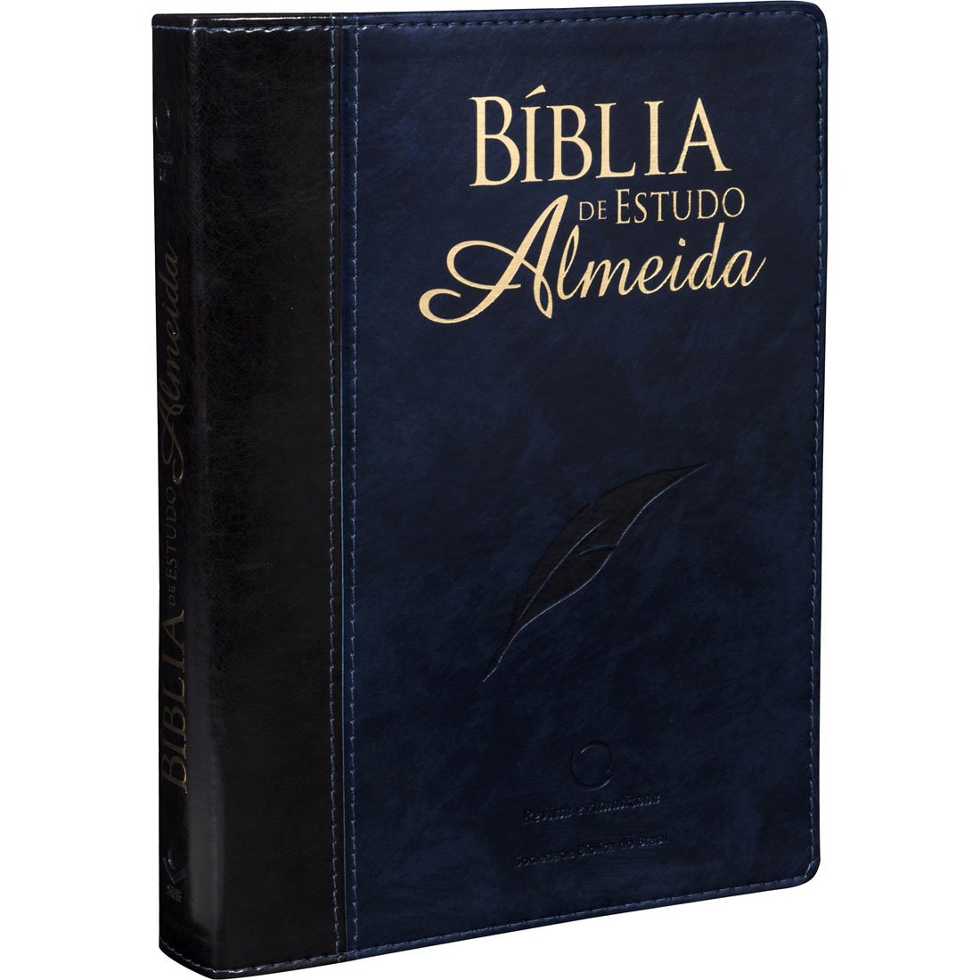 Bíblia de Estudo Almeida - Capa Azul Nobre