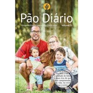 Pão Diário, volume 21 (Capa Família / letra gigante)
