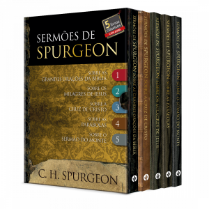 Box Sermões de Spurgeon – 5 Livros Capa Dura