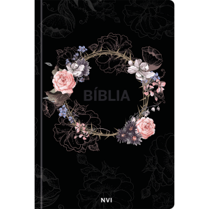 Bíblia Sagrada Flores Preta – NVI