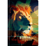 Bíblia sagrada nvi- leão colorido
