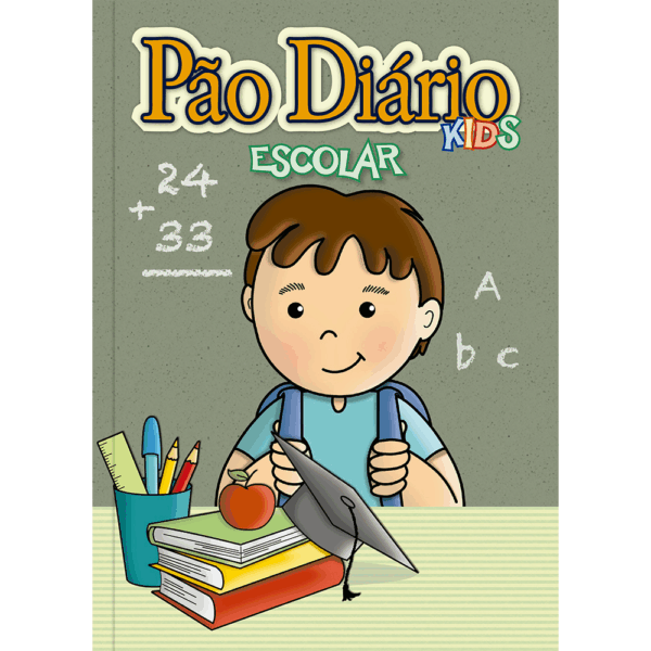 Pão diário kids - Escolar - Quadro negro