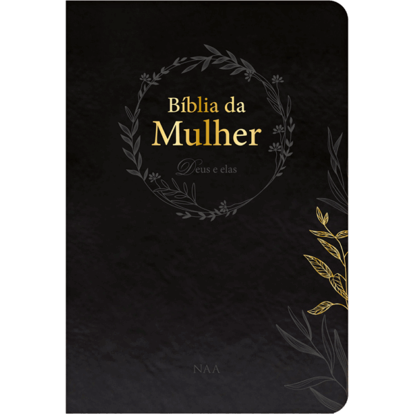 Bíblia da Mulher Deus e elas - Preta