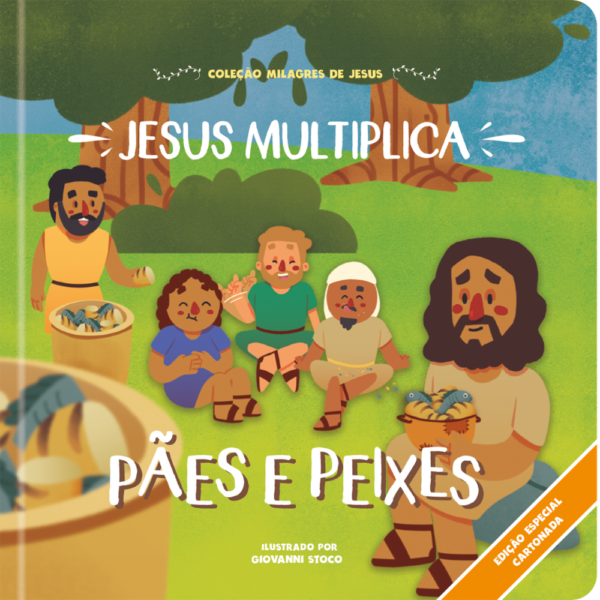 Jesus multiplica pães e peixes
