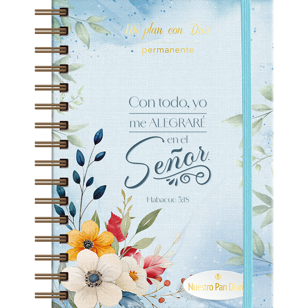 15616742617-aj192-flat-planner2027-esp.png Mi plan con Dios Azul - Me alegraré - Image 1